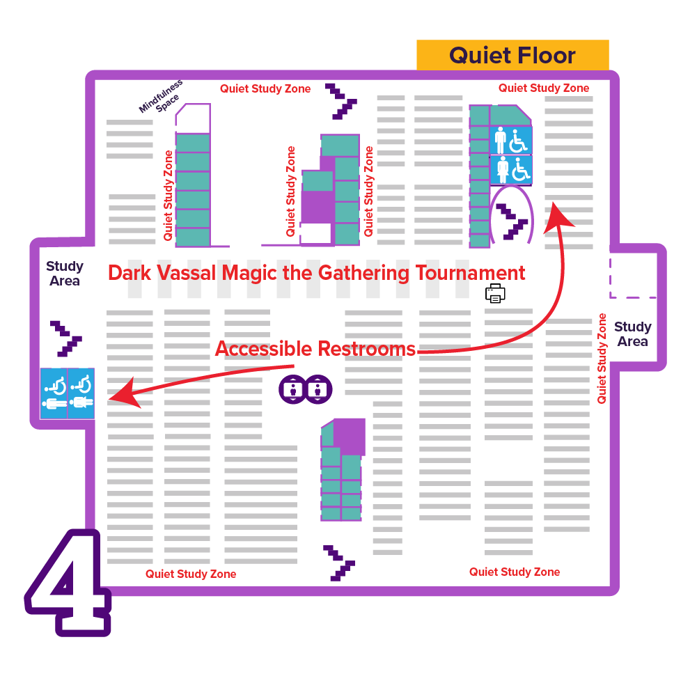 4th Floor RodCon Event Map